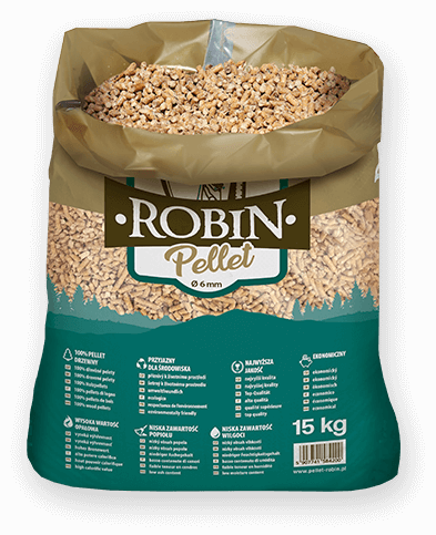 worek pelletu opałowego Robin do kupienia w Nowym Sączu lub sklepie internetowym